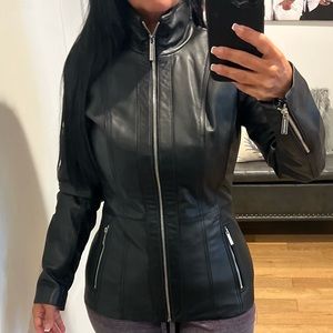 Michael Kors xsmall leather jacket